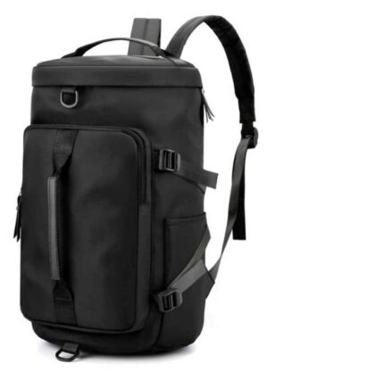 4in1 Bag | Travel Bag | Gym Bag | Carry Shoe | V10 (black,naby blue)