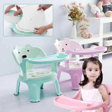 Children's Dining Chair With Plate Baby